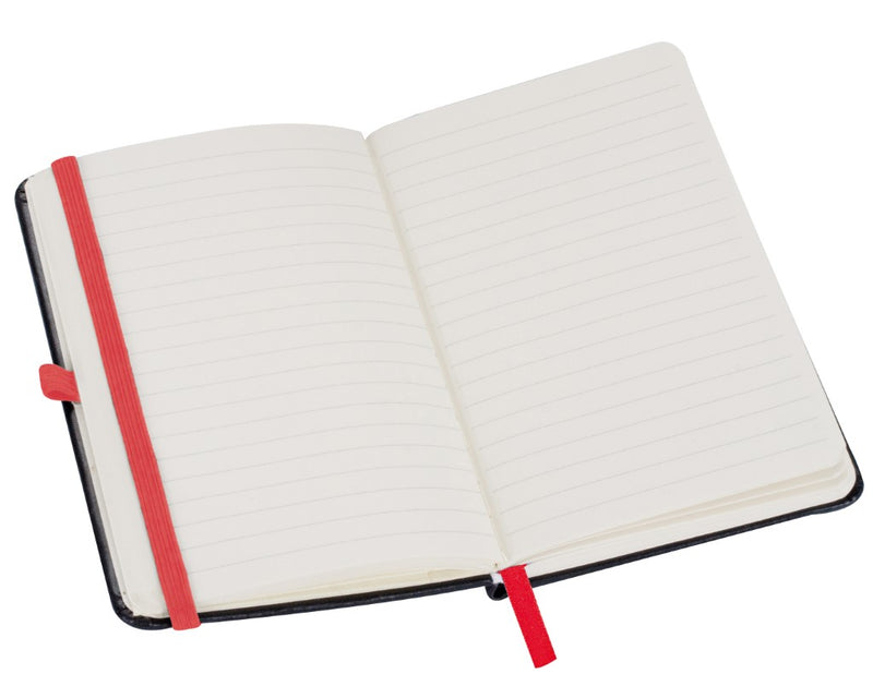 Notesnik A6, s črtami in žepom
