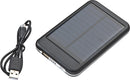 USB Power bank polnilec, 4000mAh, solarno polnjenje 