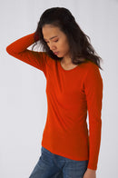 Ženska majica Dolg rokav - Organic