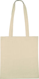 Bombažna vrečka - dolga roča, 140g/m²