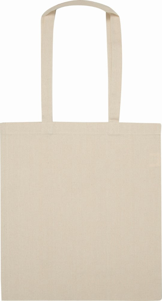Bombažna vrečka - dolga roča, 220g/m²