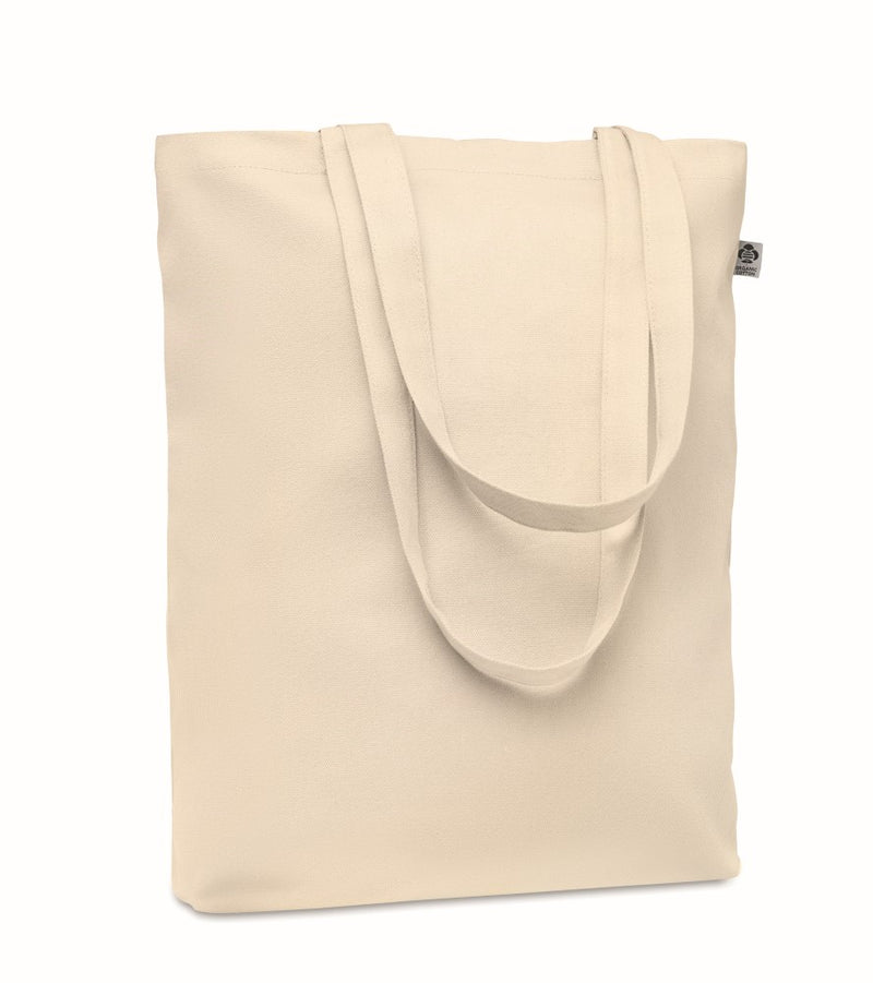 Bombažna vrečka - dolga roča, 280g/m² 