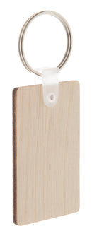 Obesek za ključe, les, podolgovat