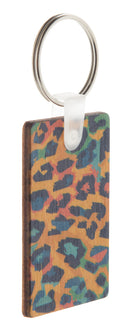 Obesek za ključe, les, podolgovat