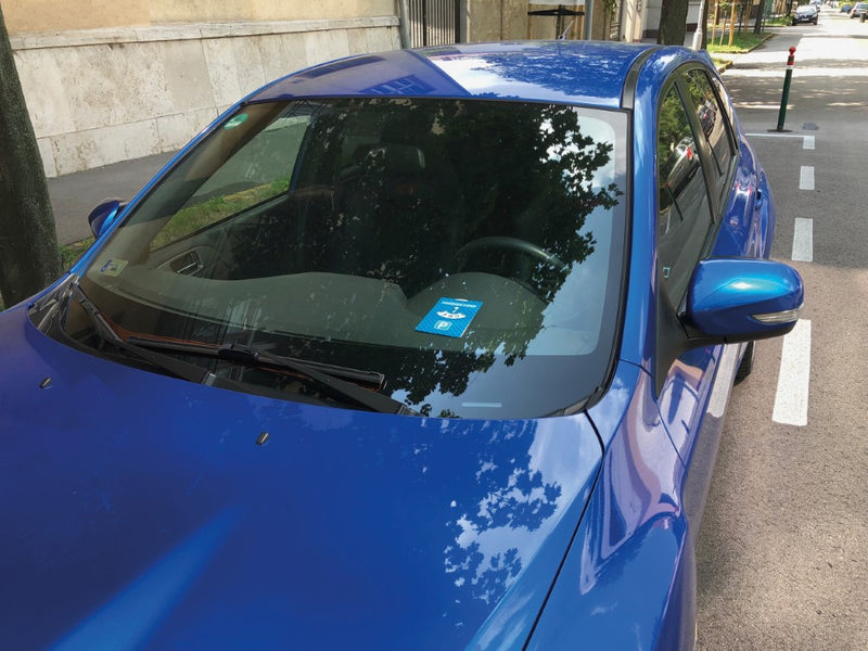 Parkirna ura, z večbarvnim tiskom