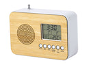 Bambus budilka z FM radiom