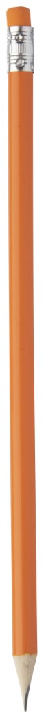 Barvni lesen svinčnik, z radirko