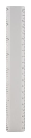 Ravnilo 20 cm - aluminij