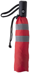 Zložljiv dežnik z odsevnim robom