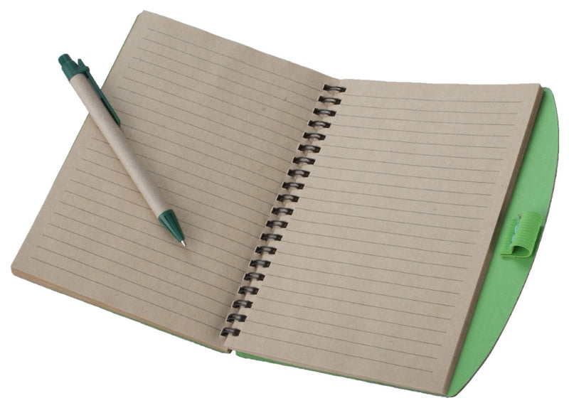 Špiralni notesnik - beležka s kemičnim svinčnikom