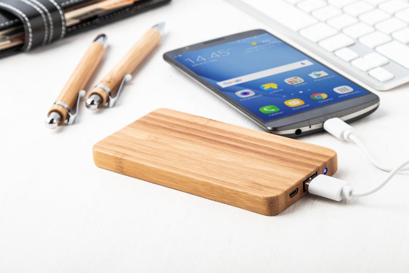 Bambus USB Power bank, 4000mAh