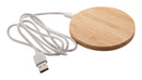 Bambus brezžični polnilec
