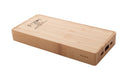 Solarni, bambus USB Power bank, 8.000mAh