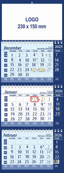 Tridelni koledar - špirala