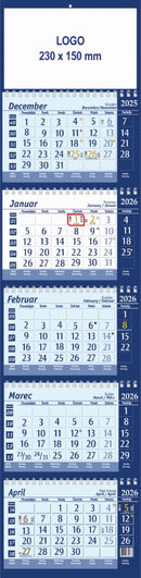 Petdelni koledar - špirala