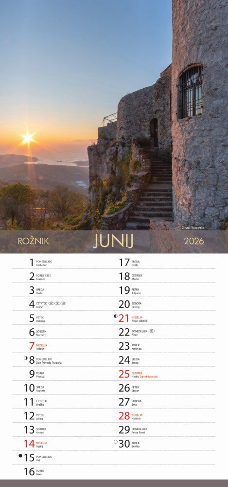 Koledar Čudovita Slovenija