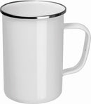 Velik emajliran lonček - 550ml