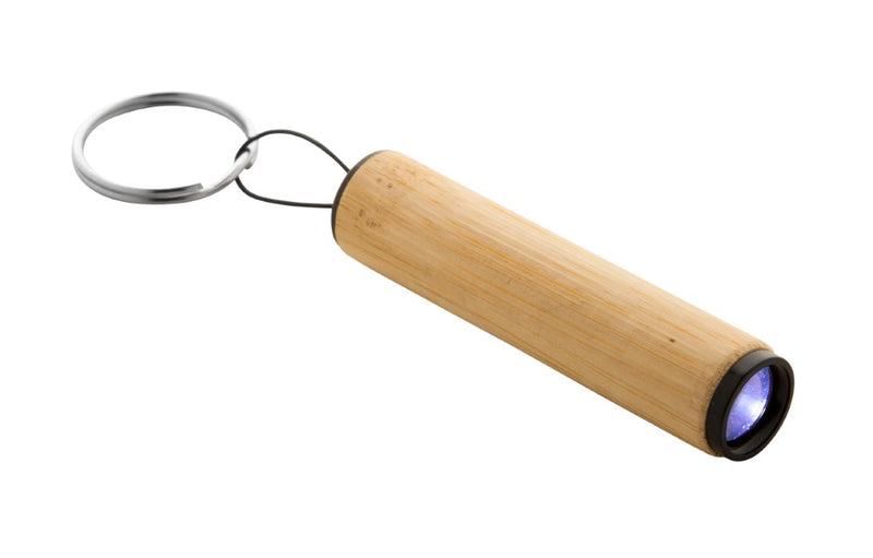 Bambus obesek za ključe – LED svetilka