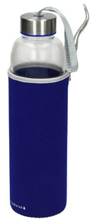 Borosilikatna steklenica - 600ml, v prevleki