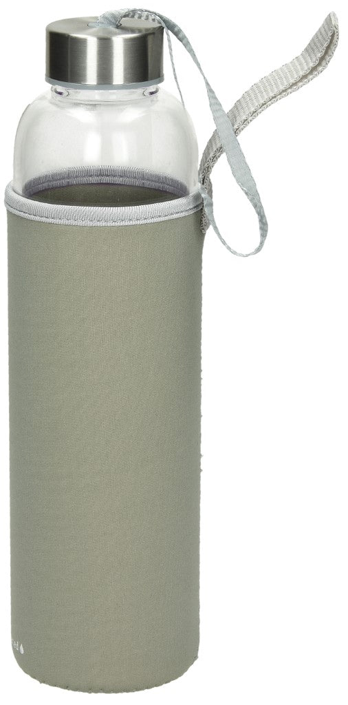 Borosilikatna steklenica - 600ml, v prevleki