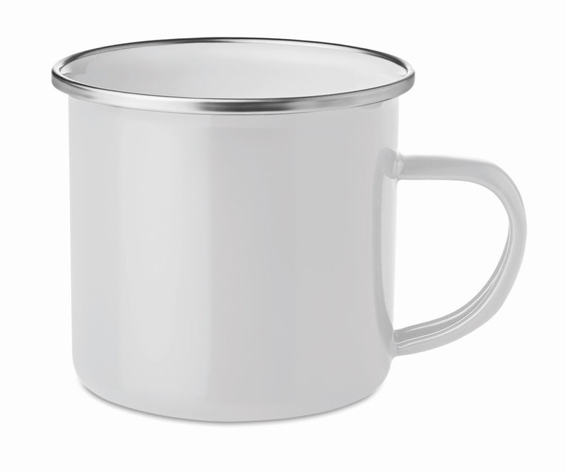 Retro kovinski lonček - 350ml